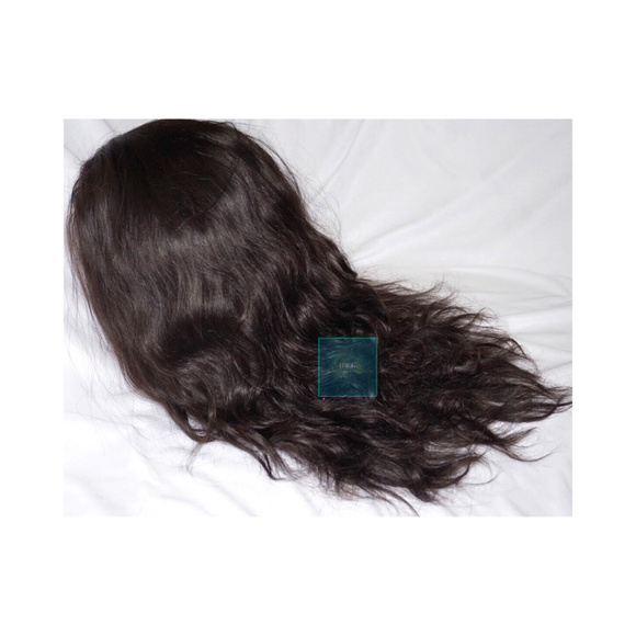 Raw Indian Natural Wavy Lace Front Wig - Picture 3 of 5